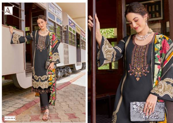 Alok Qurbat Edition 5 Casual Wear Cambric Cotton Designer Dress Material Collection
